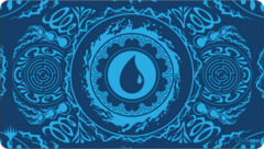 Magic the Gathering CCG: Mana 7 Playmat Island